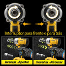 Chave de impacto sem escova DAOYI 21V com controle de velocidade sensível à pressão para trabalhos precisos